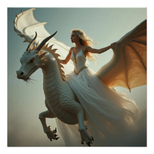 Pôster Poster do Dragão Branco