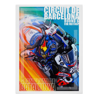 Pôster Poster do GP espanhol por Murraymoto