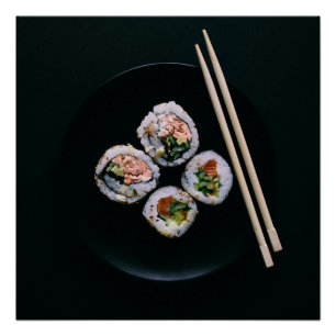 Pôster Poster do sushi