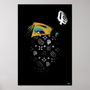 Pôster "Poster dos olhos brilhantes"