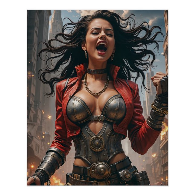 Pôster Poster dos rebeldes da cidade (Frente)