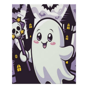 Pôster Poster elegante e alegre com uma guinada