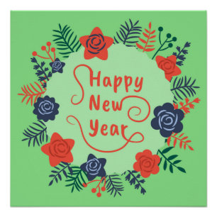 Pôster POSTER feliz ano novo