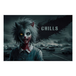 Pôster Poster Femme Chat 05