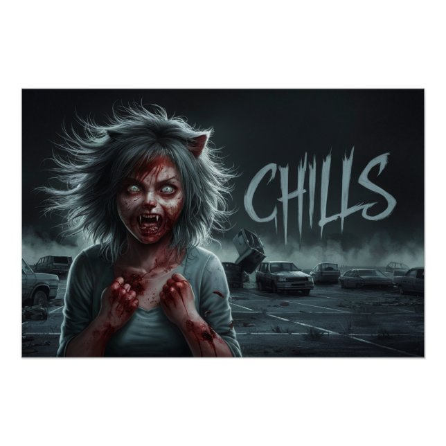 Pôster Poster Femme Chat 07 (Frente)