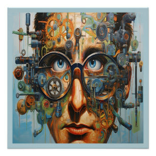 Pôster Poster futurística