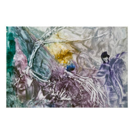 Pôster Poster Geisha in Dreamscape