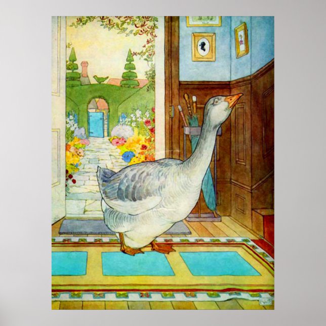 Poster Poster: Goosey Goosey Gander (Frente)