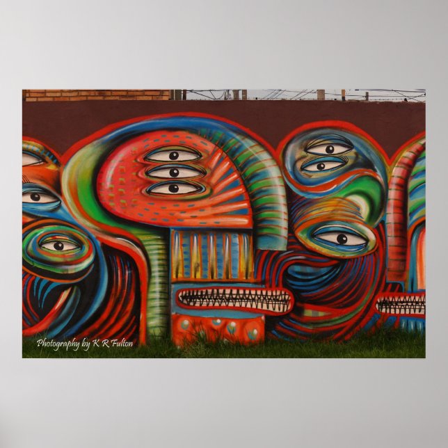 Pôster Poster: Grafite sim (Frente)