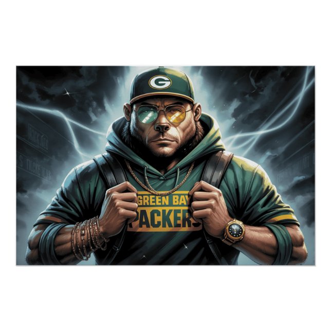 Pôster Poster Green Bay Packers (Frente)