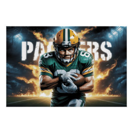 Pôster Poster Green Bay Packers 16