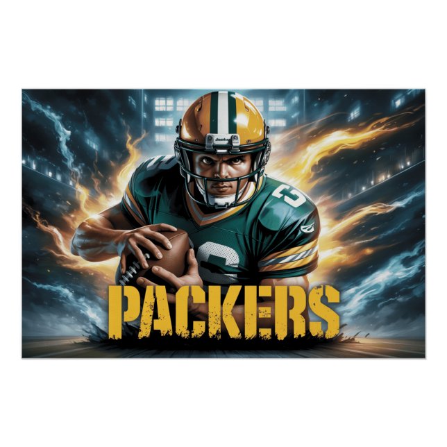 Pôster Poster Green Bay Packers 17 (Frente)