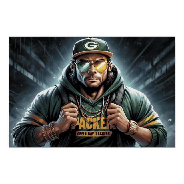 Pôster Poster Green Bay Packers 2 (Frente)