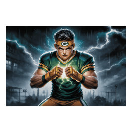 Pôster Poster Green Bay Packers 4