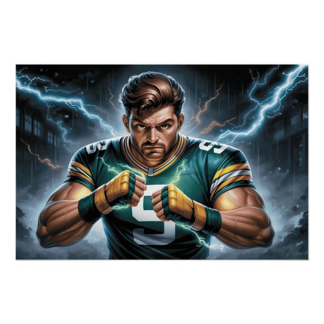 Pôster Poster Green Bay Packers 5 (Frente)