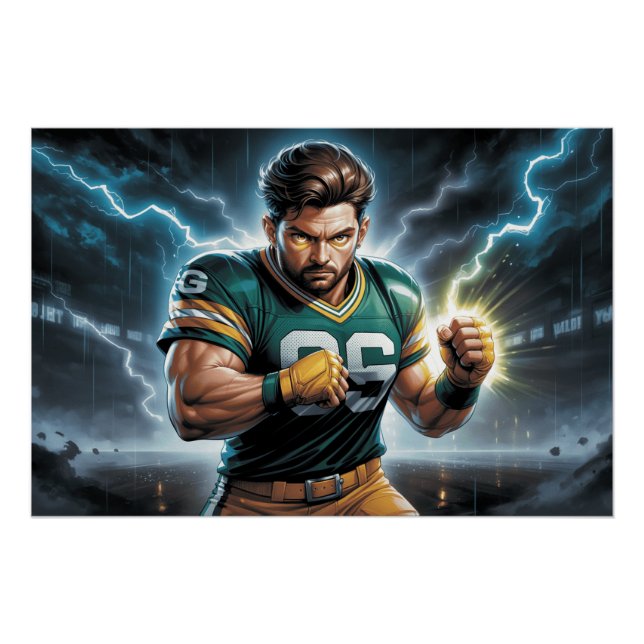 Pôster Poster Green Bay Packers 6 (Frente)