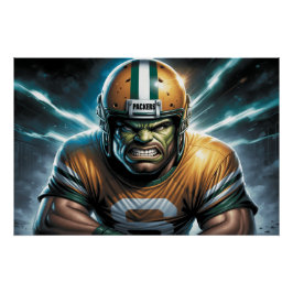 Pôster Poster Green Bay Packers 7