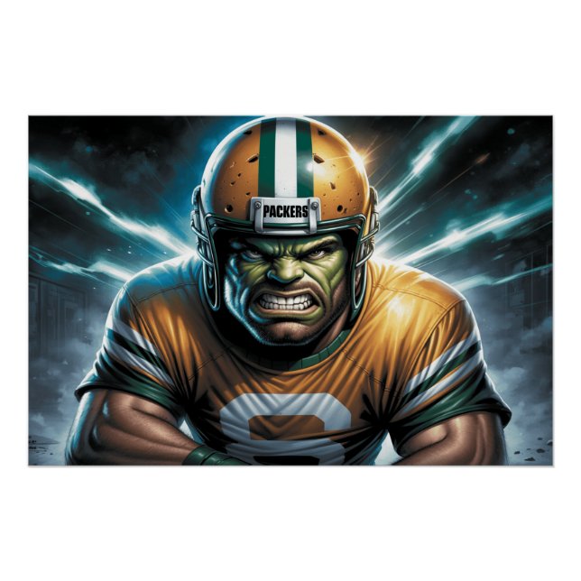 Pôster Poster Green Bay Packers 7 (Frente)