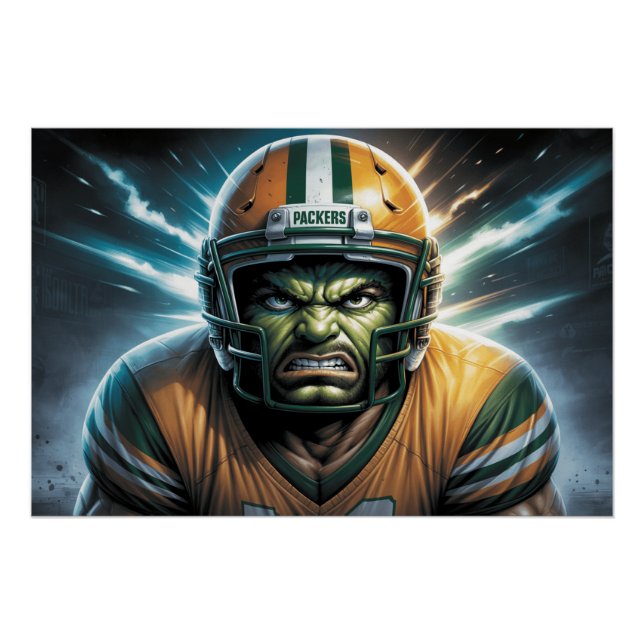 Pôster Poster Green Bay Packers 8 (Frente)