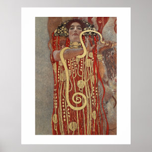 POSTER PÔSTER: GUSTAV KLIMT : HIGIAIA: 1907