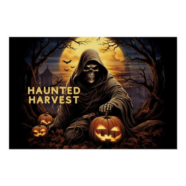 Pôster Poster Haunted Harvest (Frente)