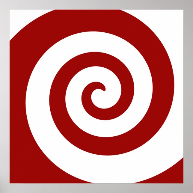 Pôster Poster, Hipno Spiral, Altere O Tamanho, Adicione F (Frente)