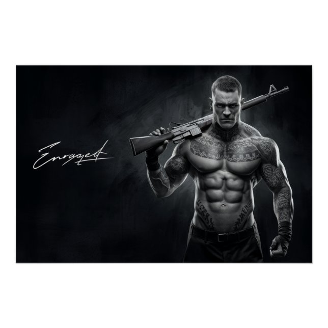 Pôster Poster Homme Enraged 04 (Frente)