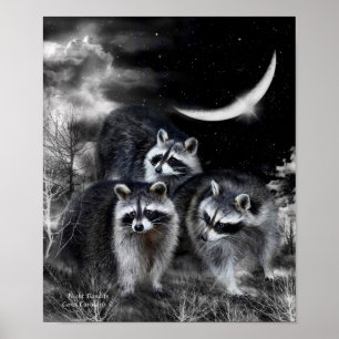 Pôster Poster/impressão da arte dos bandidos da noite