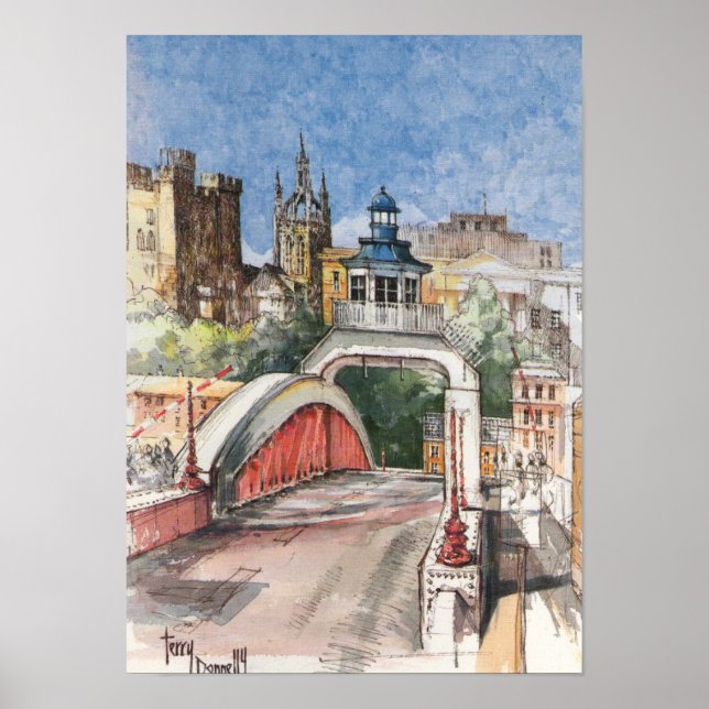 Pôster Poster/Impressão da ponte Swing (Frente)