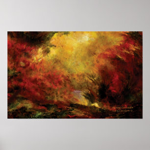 Pôster Poster/impressão de ardência da arte dos