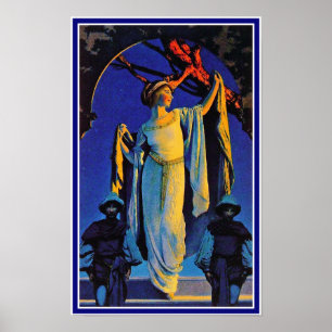 Pôster Poster/Impressão: Espírito da Noite