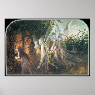 Pôster Poster/impressão: Fadas por John Anster Fitzgeral