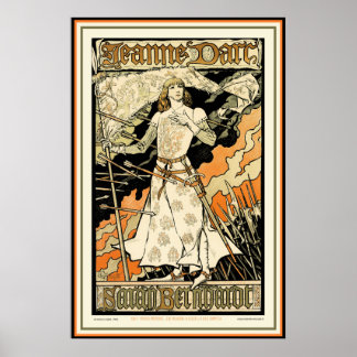Pôster Poster/Impressão: Jeanne d'Arc, Sarah Bernhardt