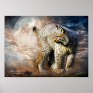 Pôster Poster/impressão Lince-Silenciosos da arte do