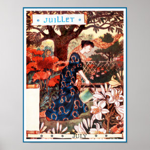 Pôster Poster/impressão: Mês de julho - Jullet