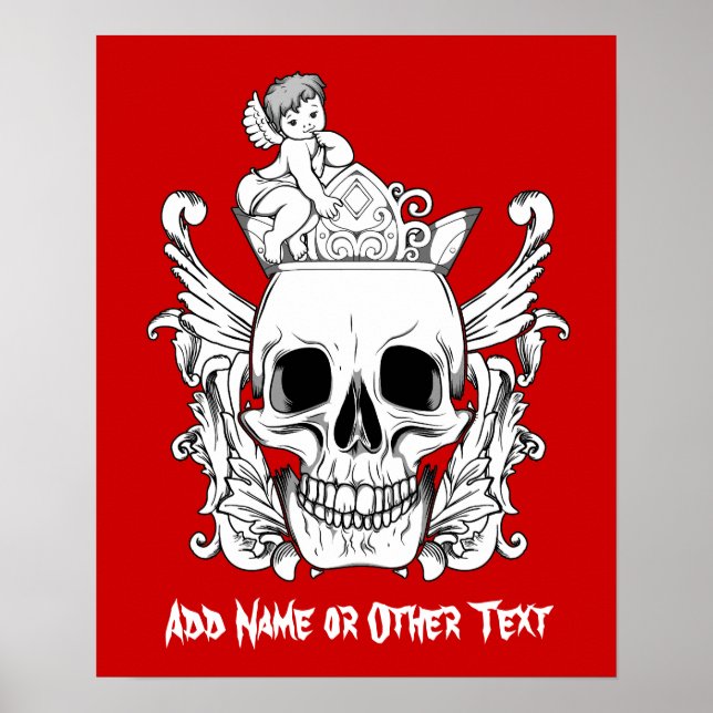 Pôster Poster/Impressão: O crânio (Frente)