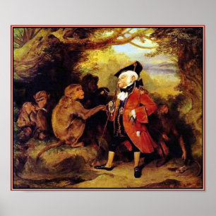 Poster Poster/impressão: O macaco que tinha visto o mund