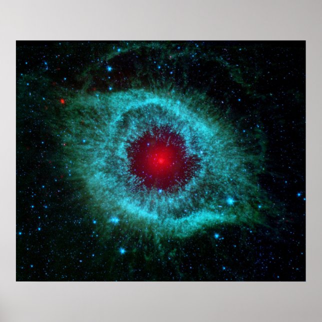 Poster Poster/Impressão: Olhos no Céu - Nasa Helix Nebula (Frente)
