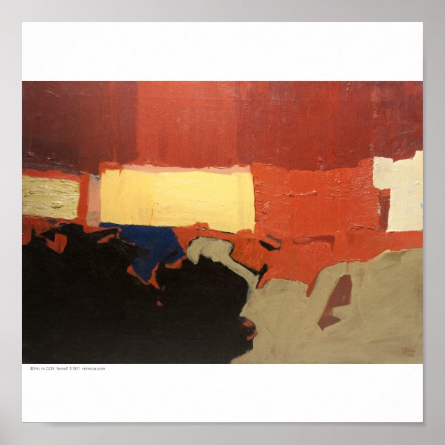 Pôster Poster/Impressão: "Paisagem:Etude" (Frente)