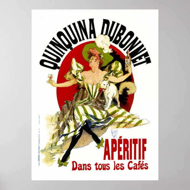 Pôster Poster/Impressão: Quinquina Dubonnet - Jules Chere (Frente)