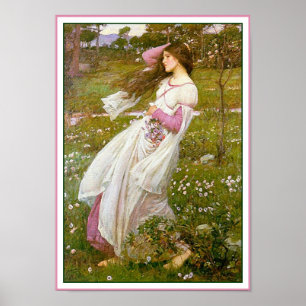 Pôster Poster/impressão: Windflowers - pelo Waterhouse d