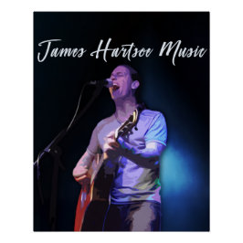 Pôster Poster - James Hartsoe Music cantando