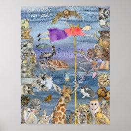 Poster Poster: Joanna flying amongst the animals