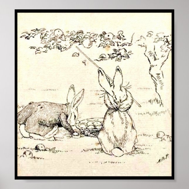 Pôster Poster-Kids Art-Beatrix Potter 19 (Frente)
