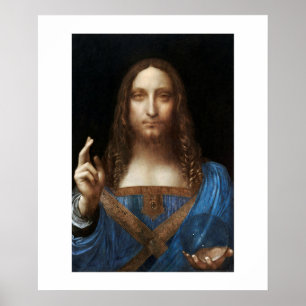 POSTER POSTER: LEONARDO DA VINCI: SALVATOR MUNDI