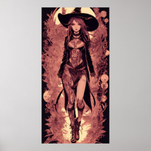 Poster Póster Lienzo vintage art magia digital