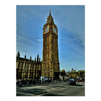 Pôster Poster Londre Big Ben