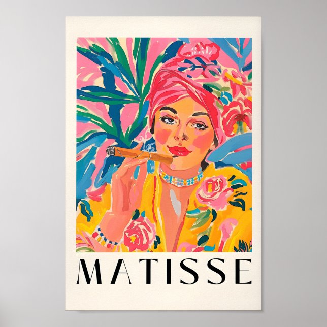 Poster Poster, Matisse Impressão, Charuto Cubano P (Frente)