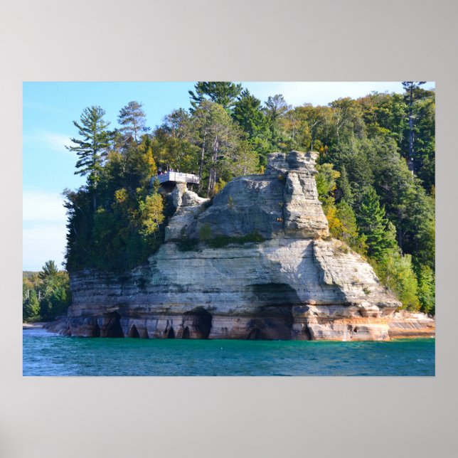 Poster Poster/Miners Castle Upper Peninsula Michigan (Frente)