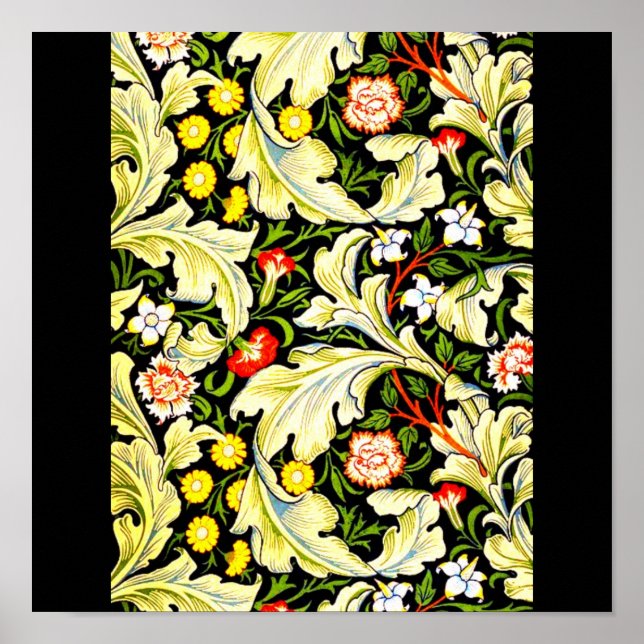 Pôster Poster/Moda/Tecido-William Morris 3 (Frente)